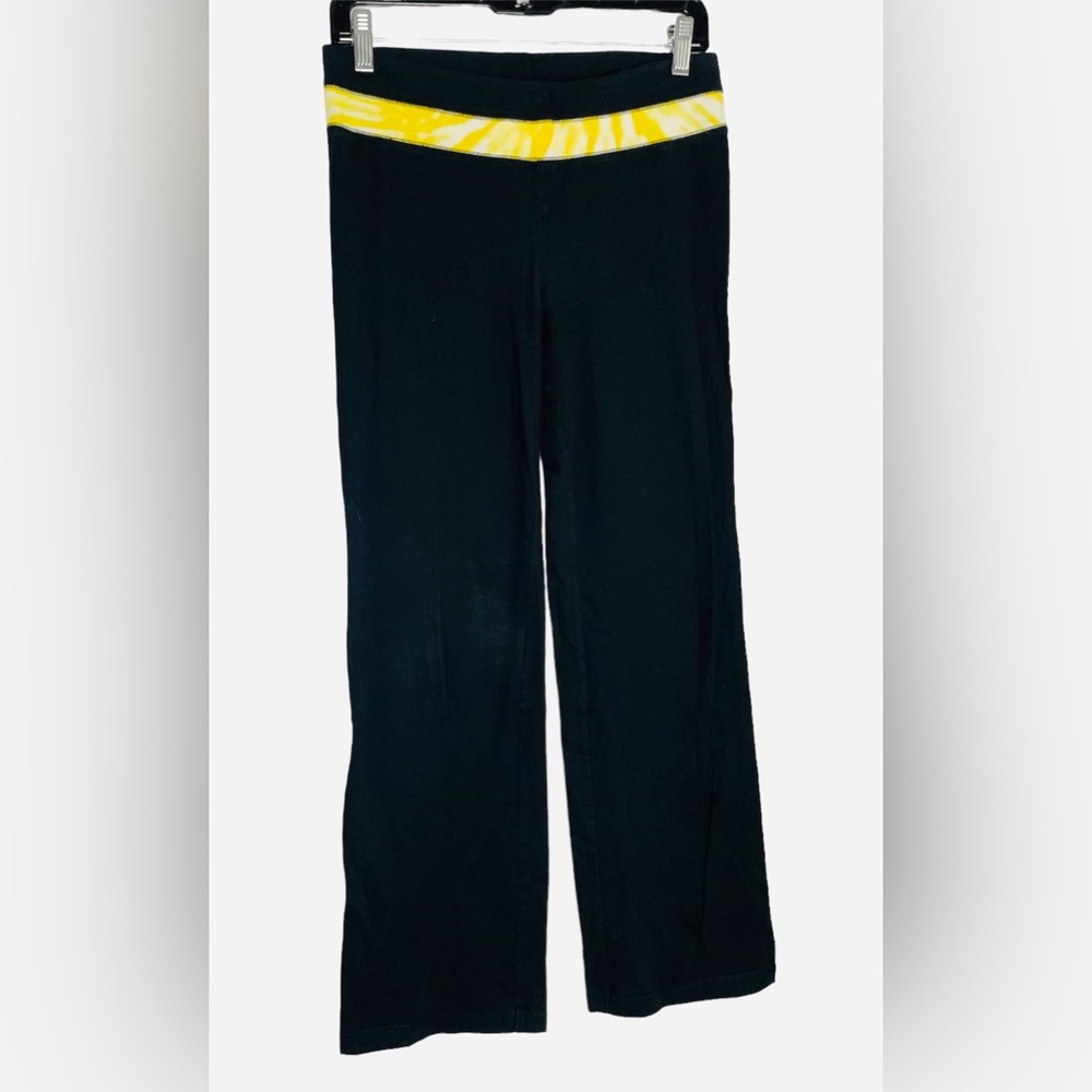 Sweet Juliet Women's Pants Size M Black Solid Bootcut Sweatpants